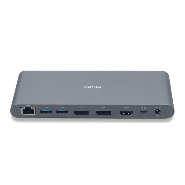 I/O DOCKING STATION USB3.2/HDMI//RJ45/DP/PD 43349 LINDY