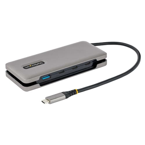 4-PORT USB-C HUB - 1X USB-A 3X