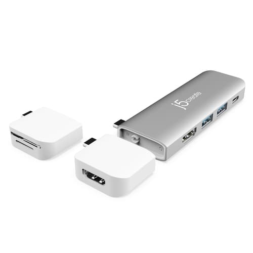 j5create ULTRADRIVE Kit USB-C™ Dual-Display Modular Dock