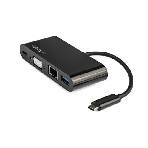 USB C VGA MULTIPORT ADAPTER/USB PD CHARGING 60W USB 3.0 GBE