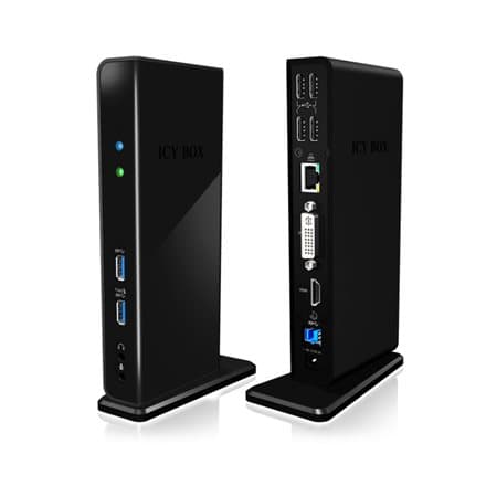 Raidsonic | ICY BOX | IB-DK2241AC Multi Docking Station | USB-A  Dock | Warranty 12 month(s)