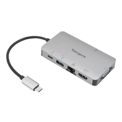 Targus USB-C DP Alt Mode Single Video 4K HDMI/VGA Docking Station with 100W PD Pass-Thru | Targus