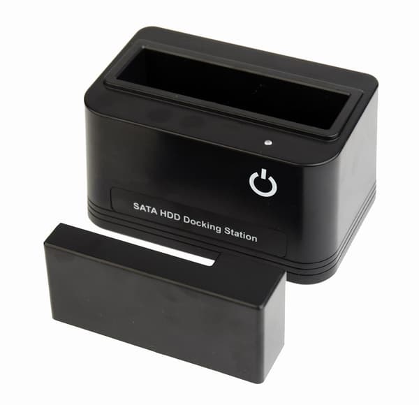 Gembird HD32-U2S-5 telakointiasema 2,5" ja 3,5" kiintolevyille USB 2.0 Type-A Black