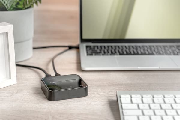 Digitus Dual M.2 NVMe SSD-dockningsstation med offlineklonfunktion, USB-C™