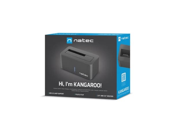 NATEC Kangaroo USB 3.2 Gen 1 (3.1 Gen 1) Typ-A Svart