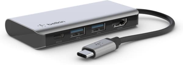 Belkin USB-C 4 in 1 Multi-Port - adapter