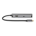 Miniatyrbilde 3 av 11: Nedis USB Multi-Port Adapter | 4-i-1 | USB 3.2 Gen 1 | USB-C™ Hann | HDMI™ Output / RJ45 Hun / USB-A Hun / USB-C™ Hunn | 5 Gbps | 0.20 m | Rund | Gull