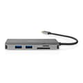 Miniatyrbild 5 av 11: Nedis USB Multi-Port Adapter | 7-i-1 | USB 3.2 Gen 1 | USB-C™ Hane | HDMI™ Utgång / Micro SD / RJ45 Hona / SD / USB-C™ Hona / 3x USB-A Hona | 5 Gbps |