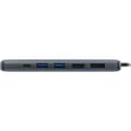 Miniatyrbild 5 av 6: InLine 8-i-1 USB-C Multihub - HDMI - DP - USB 3.2 - PD 3.0 100W - MST (33278B)