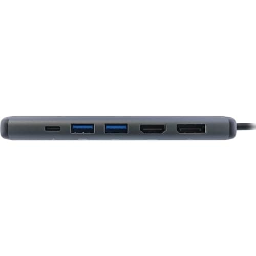 InLine 8-i-1 USB-C Multihub - HDMI - DP - USB 3.2 - PD 3.0 100W - MST (33278B)