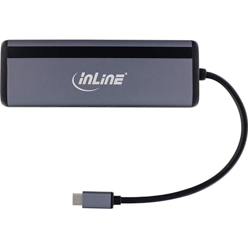 InLine 8-i-1 USB-C Multihub - HDMI - DP - USB 3.2 - PD 3.0 100W - MST (33278B)