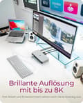 Miniatyrbild 3 av 4: USB4® till 2x HDMI® 2.1, 2.5 Gigabit LAN, 3x USB 3.2 Gen 2 (IB-DK2880-C41)