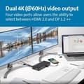 Miniatyrbild 3 av 5: Kensington SD4781P - Dockningsstation - USB-C - 2 x HDMI, 2 x DP++ - GigE (K33603EU)