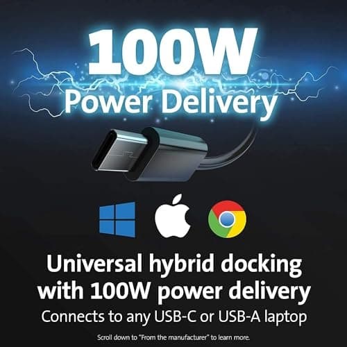 Kensington SD4781P - Dockningsstation - USB-C - 2 x HDMI, 2 x DP++ - GigE (K33603EU)