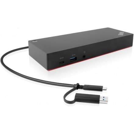Lenovo | ThinkPad Hybrid USB-C med USB-A Dock, maks. 2 skærme, | 40AF0135EU | USB-C Dock | Ethernet LAN (RJ-45) porte 1 | VGA