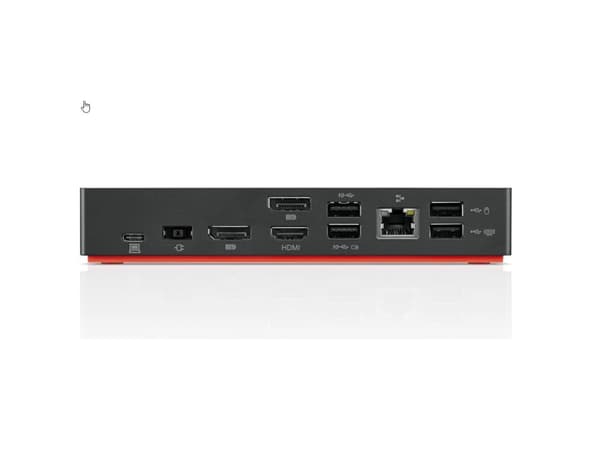 Lenovo | ThinkPad Universal USB-C Dock - EU | Dockingstation | Ethernet LAN (RJ-45) porte 1 | VGA (D-Sub) porte antal 1 | Di