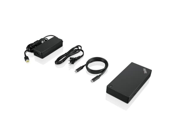 Lenovo | ThinkPad Universal USB-C Dock - EU | Dockingstation | Ethernet LAN (RJ-45) porte 1 | VGA (D-Sub) porte antal 1 | Di