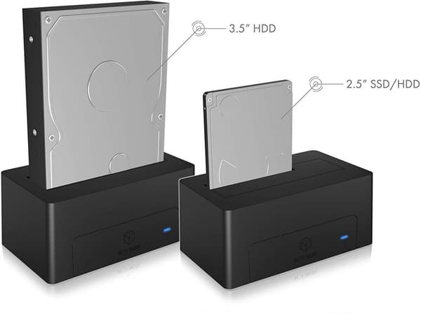Raidsonic | HDD dockingstation | 2,5"" / 3,5"" delt | SATA 6 Gb/s