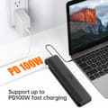Miniatyrbillede 4 af 11: Acer 13-i-1 dockingstander - Dockingstation - USB-C - VGA, 2 x HDMI, DP - 1GbE (HP.DSCAB.015)