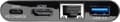 Miniatyrbild 3 av 8: Eaton PowerWare Tripp Lite USB C till HDMI Multiport Video Adapter Converter med USB-A Hub, USB-C PD