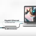 Miniatyrbild 10 av 11: ACT AC7092 - HDMI - RJ-45 - USB 3.2 Gen 1 (3.1 Gen 1) Typ-A - USB 3.2 Gen 1 (3.1 Gen 1) Typ-C - Mi