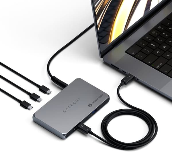 Satechi Thunderbolt 4 Slim Hub - Space Grey