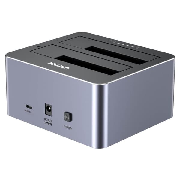 UNITEK CLONING STATION 2X SATA 2,5" 3,5" USBC 10GB