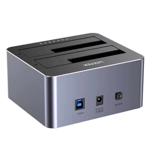 UNITEK CLONE STATION DISC 2X SATA 2,5/3,5" USB 5GB