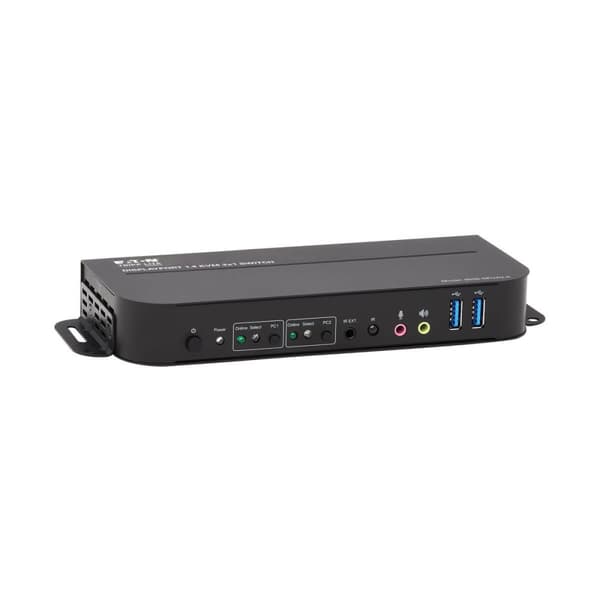 EATON tripp lite 2-port DisplayPort/USB B005-DPUA2-K Svart