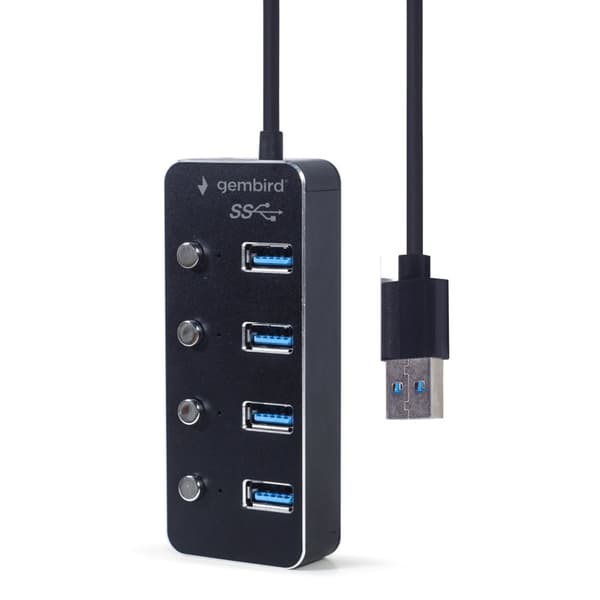 Gembird Gmb Hub 3.1 4-portars U3p4p-01