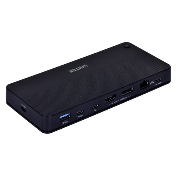 Unitek D1079A dockningsstation/portreplikator för bärbar dator Trådbunden USB Unitek D1079A