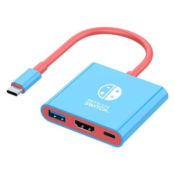 INF 3-i-1 USB-C Hub med HDMI, USB 3.0 og PD-opladning