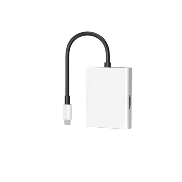 INF 3-i-1 Type-C Hub til problemfri tilslutning