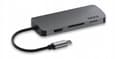 Miniatyrbillede 6 af 11: Hub Usb C 8in1 dockingstation 100W HDMI 4K 60Hz 3xUSB LAN SD DEKO BUSINESS