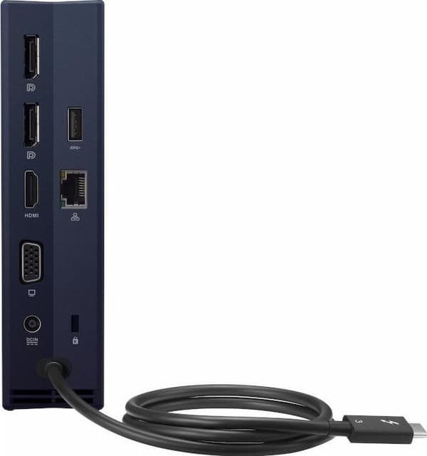 ASUS SimPro Dock 2 Wired Thunderbolt 3 Svart, Blå