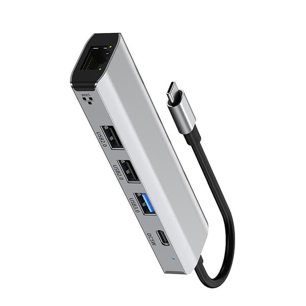 INF 5-i-1 Multifunktionell expansionsdocka 2208T2 100 Mbps