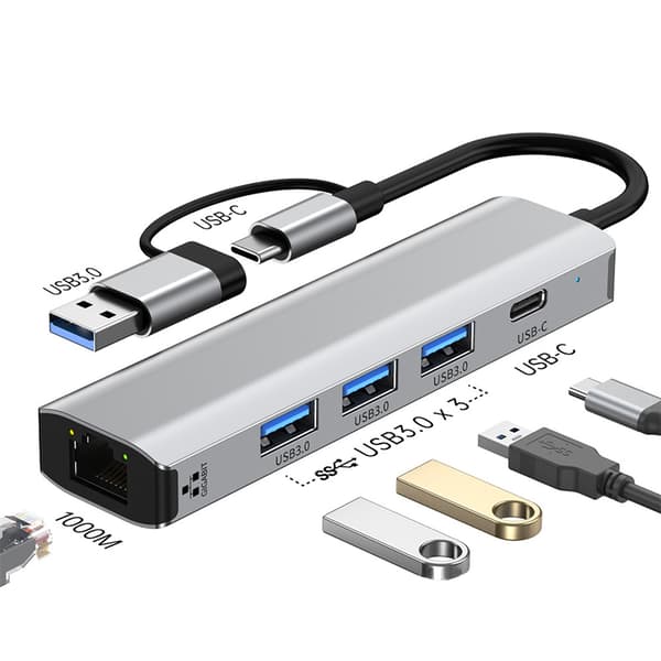 INF 5-in-1 Gigabit -telakointiasema 2208TU