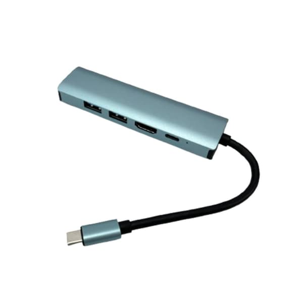 INF 5-i-1-dockingstation med 4K HDMI, 100 W PD og Gigabit Ethernet