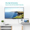 Miniatyrbild 5 av 7: INF 8-i-1 Typ-C-hubb med flera portar, HDMI, RJ45, SD/TF-kortläsare