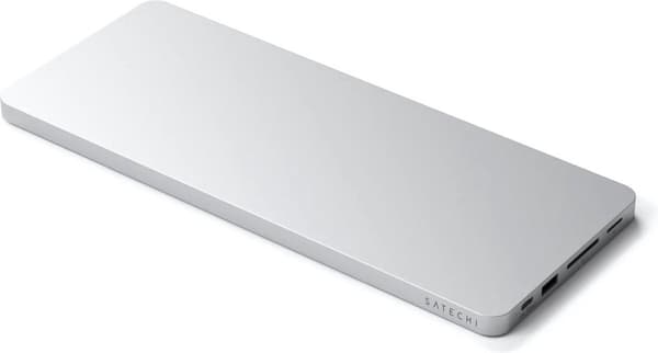 Satechi USB-C Slim Dock - levereras för 24" iMac 2022/201 - Silver