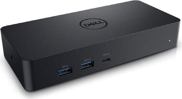 DELL D6000S - Kabelansluten - USB 3.2 Gen 1 (3.1 Gen 1) Typ-A - USB Typ-A - USB Typ-C - 10 100 1000 Mbit/s - Svart - 3840 x 2160 pixlar (DELL-D6000S)