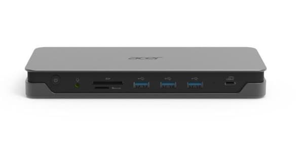 Acer USB Type-C Gen 1 Dock trådbunden USB 3.2 Gen 1 (3.1 Gen 1) Type-C Grå (GP.DCK11.00Q)