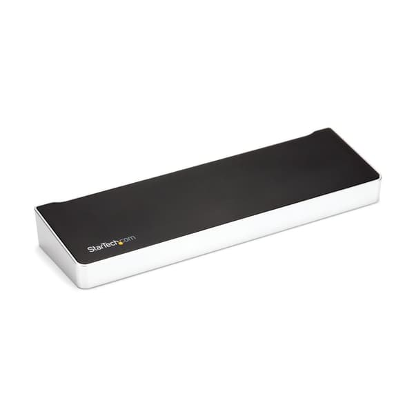 StarTech.com Kolmen 4K-näytön USB-C-telakointiasema, jossa 5 x USB 3.0 -porttia 100 W PD