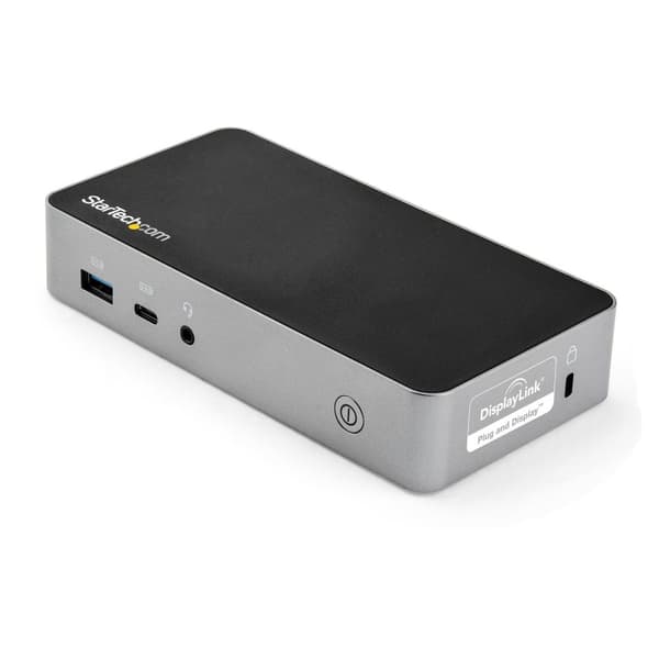 StarTech.com USB-C dockingstation dobbelt HDMI-skærme 60W strømforsyning
