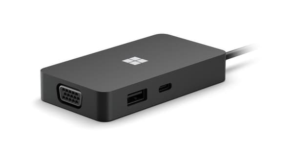 Microsoft USB-C Travel Hub - USB 3.2 Gen 2 (3.1 Gen 2) Type-C - HDMI - RJ-45 - USB 3.2 Gen 2 (3.1 Gen 2) Type-A - USB 3.2 Gen 2 (3.1 Gen 2) Type- C -