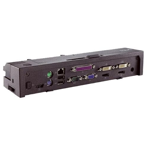 Dell EURO2 Advanced E-Port II - Portreplikator - med 130 W strømforsyning - til Latitude E5270, E5440, E5450, E5470, E5550, E5570, E7250, E7270, E7440