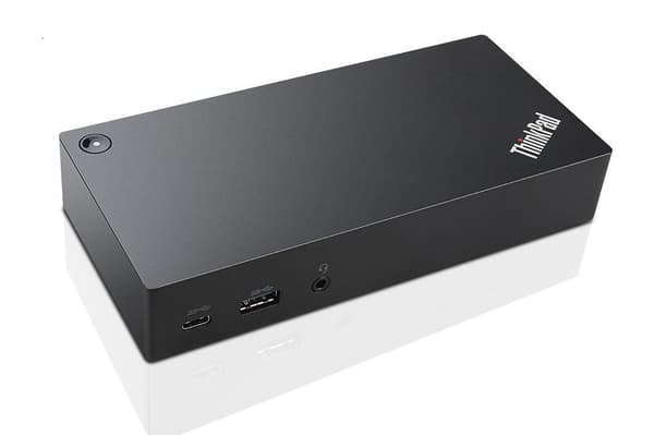 Lenovo ThinkPad USB-C Dock - dockningsstation - USB-C - VGA - GigE - 90 watt - Italien - för ThinkPad E14 Gen 4, E15 Gen 4, L13 Yoga Gen 3, L14 Gen 3,