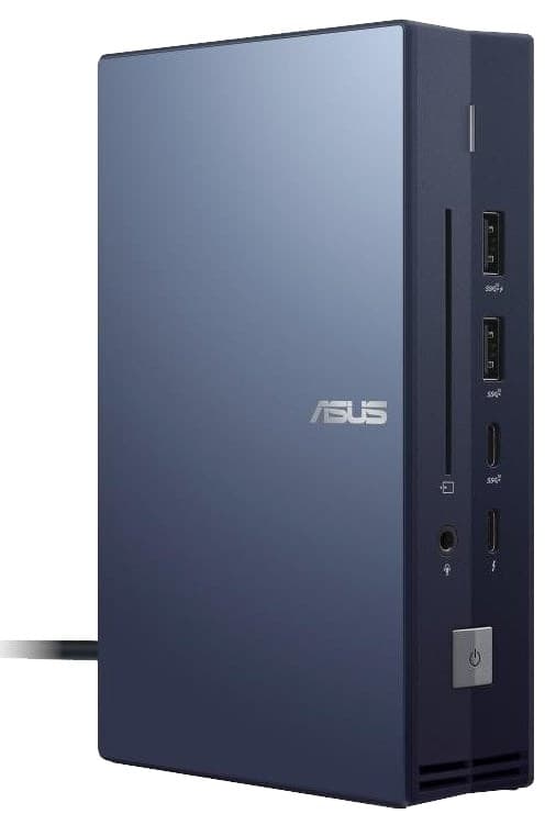 ASUS SimPro Dock 2 Trådbunden Thunderbolt 3 Svart, Blå