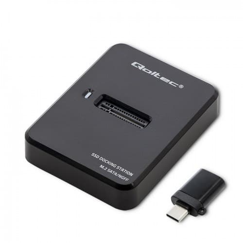 Qoltec SSD-dockningsstation M.2 SATA | NGFF