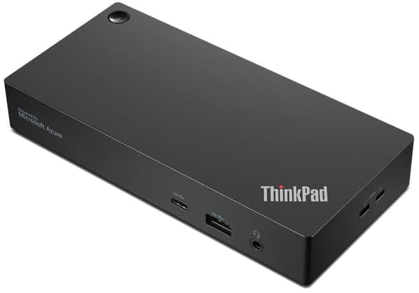 Lenovo ThinkPad Universal Thunderbolt 4 Smart Dock Kabelansluten Svart